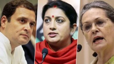 Photo of शब्द राहुल के, संस्कार सोनिया गांधी के; जुबां युवा कांग्रेस की: स्मृति ईरानी