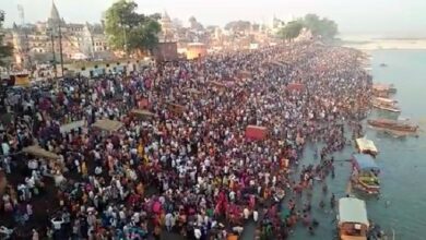 Photo of रामनगरी अयोध्या में छाया है राम जन्मोत्सव का उल्लास, तिल रखने की जगह नहीं  