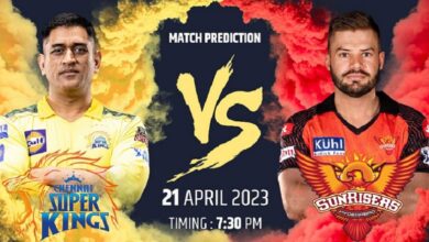 Photo of IPL 2023: आज भिड़ेंगे SRH और CSK, चेपक में पहली जीत की तलाश में हैदराबाद  