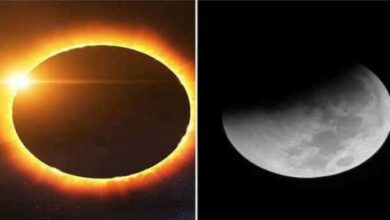 Photo of आज सूर्यग्रहण में चंद्र सूर्य व राहु की हो रही युति, ये चार राशि वाले रहें सतर्क  