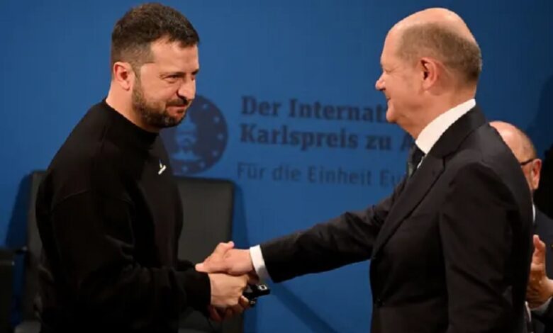 Ukrainian President in Germany
