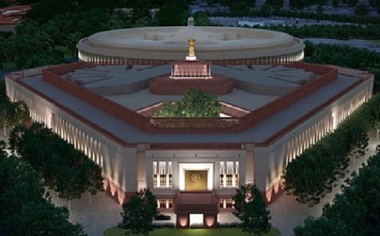 newly built Parliament House