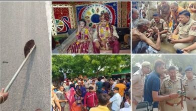 Photo of मैनपुरी: दूल्हा-दुल्हन समेत पांच परिजनों की हत्या, फिर खुद को गोली मारकर दी जान
