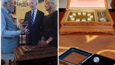 Photo of ग्रीन डायमंड,गणेश की मूर्ति; PM मोदी ने बाइडन फैमिली को दिए कई विशेष उपहार