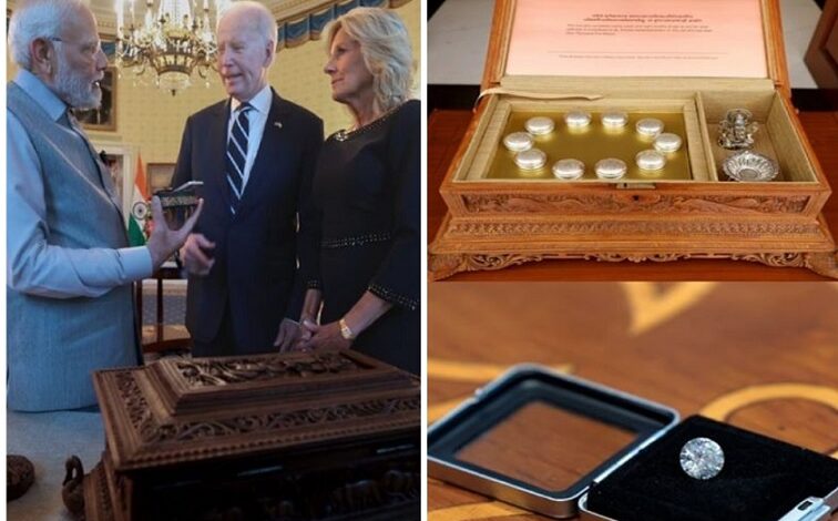 PM Modi gave many special gifts to the Biden family