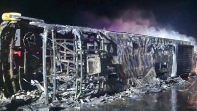 Photo of महाराष्ट्र: डिवाइडर से टकराकर बस में लगी भीषण आग, जिंदा जल गए 25 यात्री