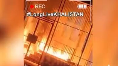 Photo of अमेरिका: खालिस्तानी समर्थकों की कायराना हरकत, भारतीय दूतावास में लगाई आग