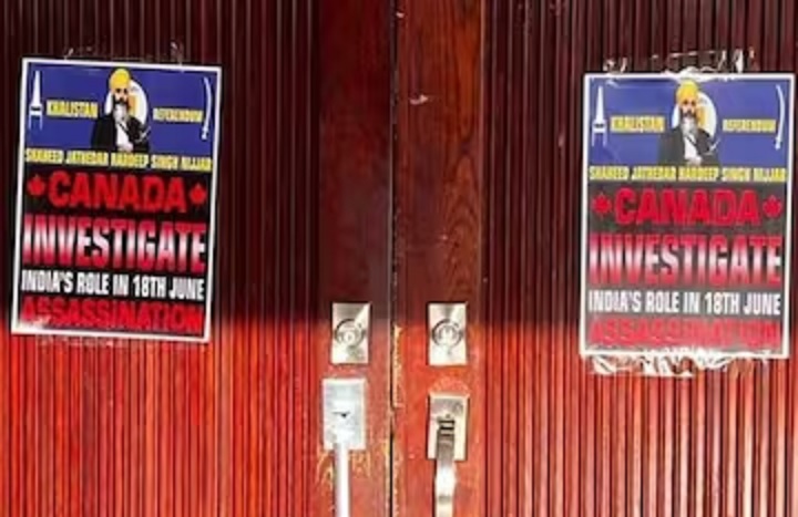Lakshmi Narayan Temple of Surrey Canada Vandalized