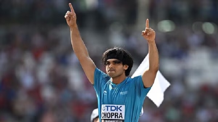 neeraj chopra in world athletics championships 2023