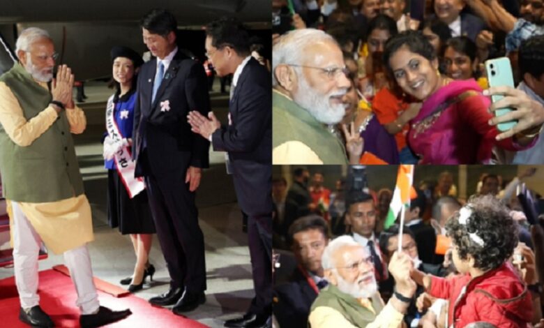 Grand welcome to PM Modi in Jakarta