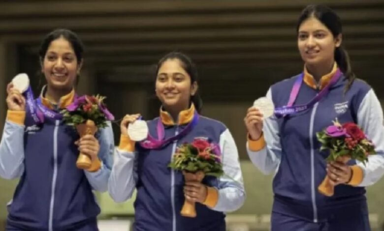 India won three silver and one bronze in Asian Games 2023