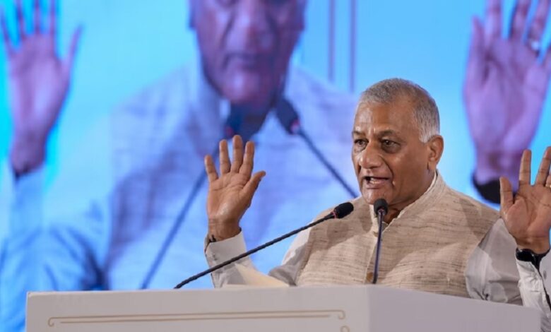 Union Minister VK Singh