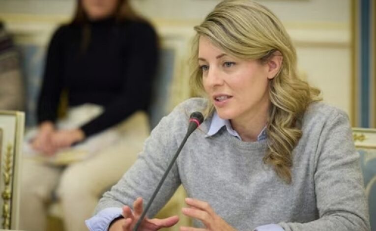 Canadian Foreign Minister Melanie Joly