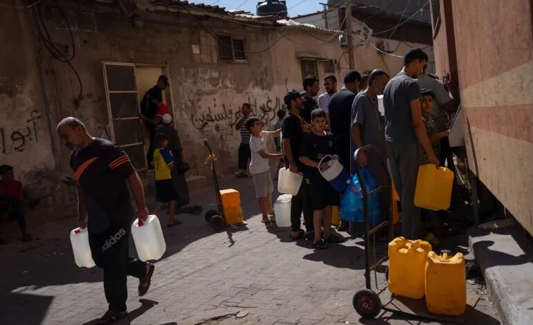 Hundreds of houses razed to the ground due to Israeli attack in Gaza