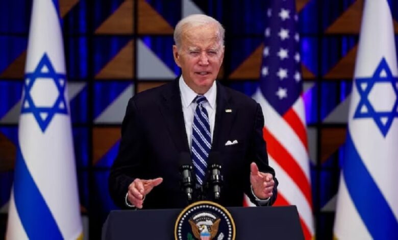 Israel Hamas War Biden visit Palestine Conflict