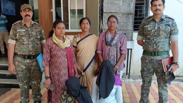 five members killed by poisoned