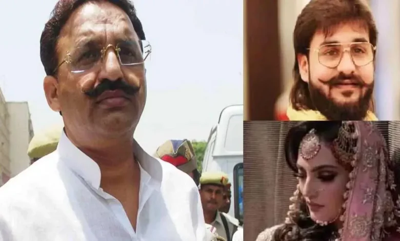 Bahubali Mukhtar Ansari meet daughter-in-law and grandson