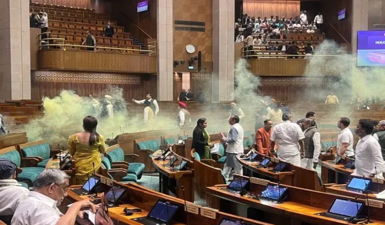 Parliament security breach