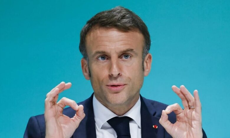 israel hamas new truce talks starts france president headed to qatar