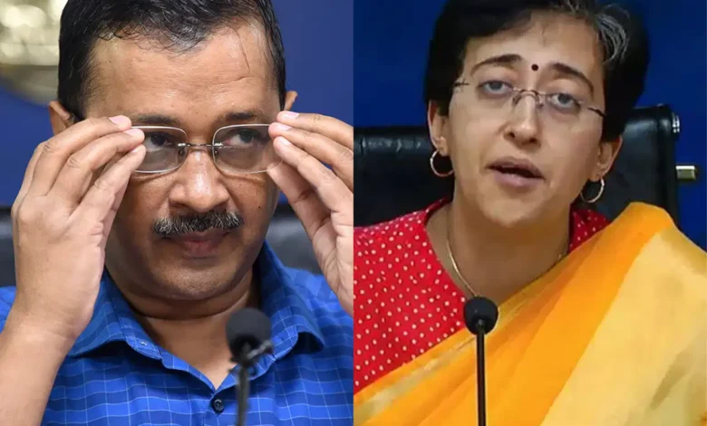 Delhi Police reached again today to give notice to Atishi