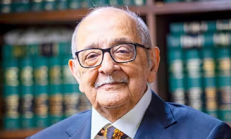 Fali S Nariman Passes Away