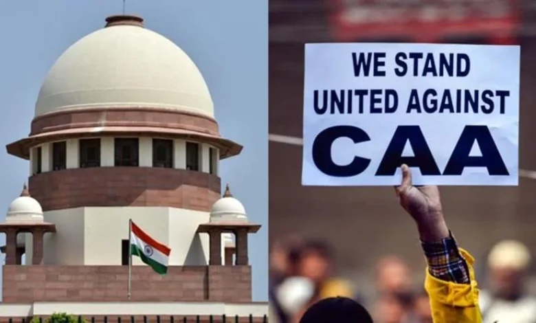 Muslim League filed a petition against CAA, demanding a stay from the Supreme Court
