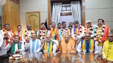 Photo of यूपी विप चुनाव : भाजपा के सात, अपना दल-रालोद व सुभासपा से एक-एक प्रत्याशी ने दाखिल किया नामांकन
