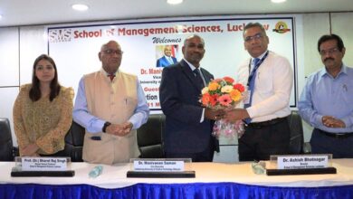 Photo of लिमकॉकविंग यूनिवर्सिटी मलेशिया के VC ने SMS लखनऊ में दिया व्याख्यान