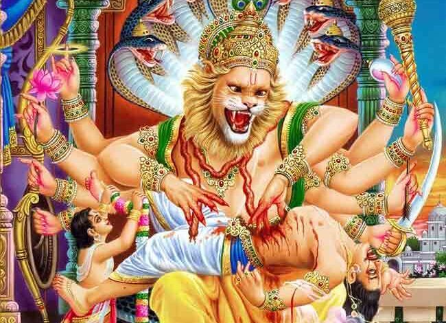 Sri Narasimha 108 Names