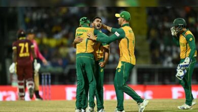 Photo of T20 WC: SA ने सेमीफाइनल में किया प्रवेश, DLS के तहत WI को 3 विकेट से दी मात