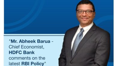 Photo of RBI क्रेडिट पॉलिसी- HDFC BANK के मुख्य अर्थशास्त्री अभीक बरुआ की टिप्पणी