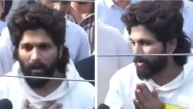 Photo of घर पहुंचे अल्लू अर्जुन, बोले- जो हुआ उसके लिए माफी मांगता हूं; कानून का पूरा सहयोग करूंगा