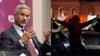 Photo of जयशंकर पर लंदन में हमले की कोशिश, खालिस्तान समर्थकों ने सामने फाड़ा तिरंगा