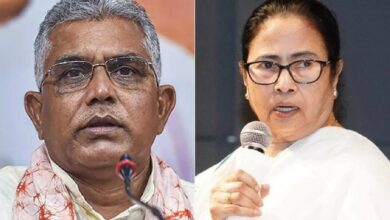 Photo of ‘ममता से नहीं संभल रहा बंगाल’, मिथुन के बाद दिलीप घोष ने की राष्ट्रपति शासन की मांग
