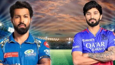 Photo of MI vs RCB: रोहित-बुमराह की होगी वापसी? यह खिलाड़ी बन सकता है RCB का इम्पैक्ट प्लेयर