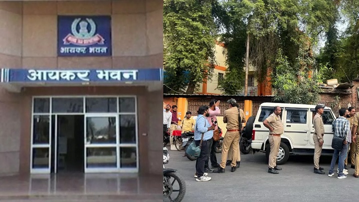 A fight broke out between two IRS officers in Lucknow