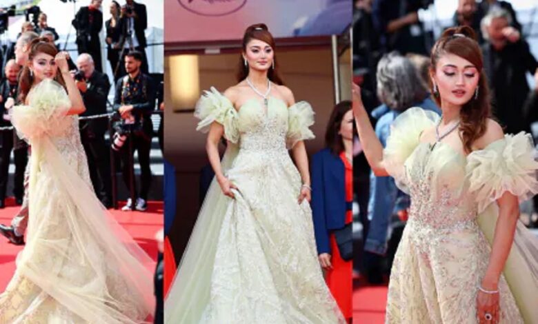Aarushi Nishank reached Cannes