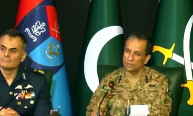 Pakistan's DG ISPR Ahmed Sharif