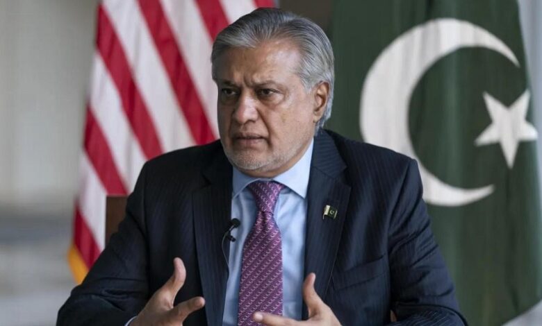 Pakistan's Deputy PM and FM Ishaq Dar