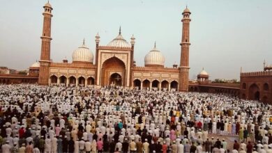 Photo of ईद-उल-अजहा आज, जामा मस्जिद में पढ़ी गई नमाज; भारी पुलिस बल तैनात