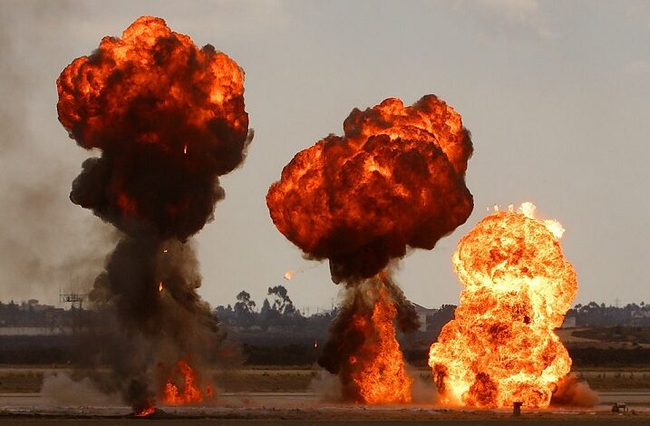Explosions in Bahraich field