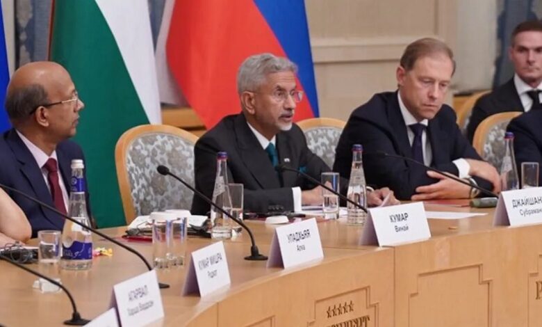 Foreign Minister S Jaishankar visited Russia