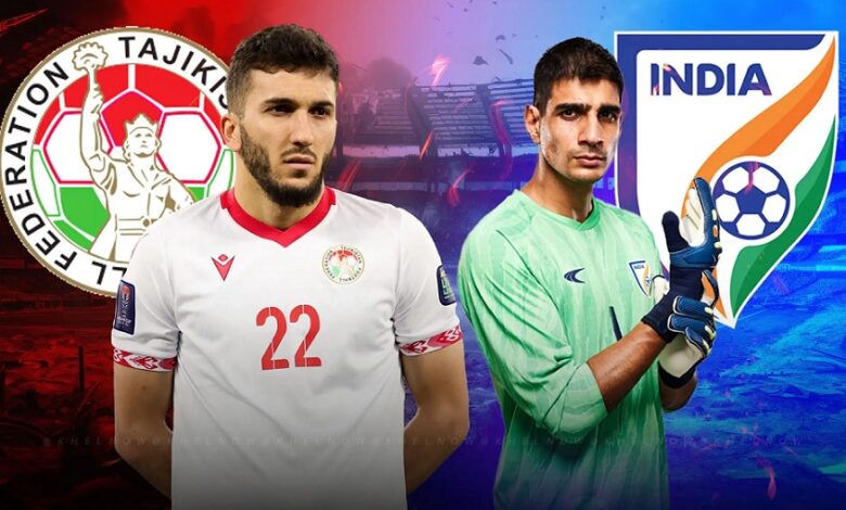 India beat Tajikistan in CAFA Nations Cup football