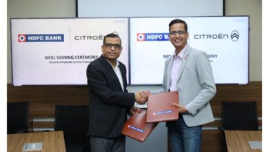 Photo of सिट्रॉएन इंडिया ने व्यापक खुदरा और डीलर वित्त समाधान प्रदान करने के लिए HDFC BANK के साथ की साझेदारी
