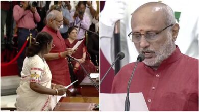 Photo of राधाकृष्णन ने ली उपराष्ट्रपति पद की शपथ, पीएम मोदी सहित तमाम VIP रहे मौजूद