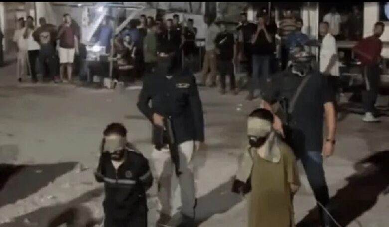 Hamas publicly executed Palestinians
