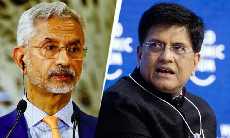 Jaishankar-Piyush Goyal reached US