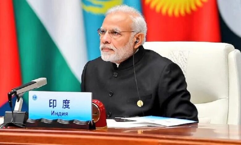 PM Modi at SCO