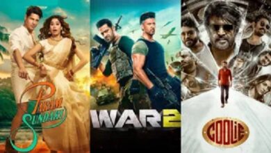 Photo of ‘परम सुंदरी’ को दूसरे सोमवार लगा तगड़ा झटका, ‘वॉर 2’ को पछाड़ आगे दौड़ी ‘कुली’