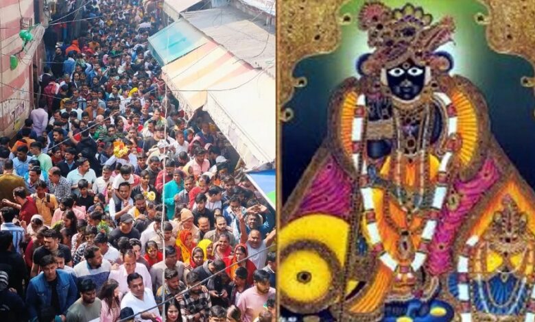 Crowd at Banke Bihari temple worsen the situation